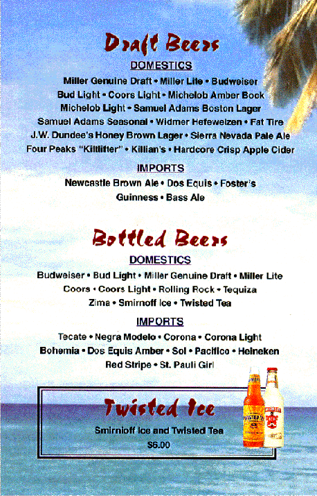 Draft Beers